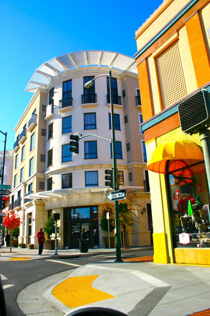 Downtown Napa, California