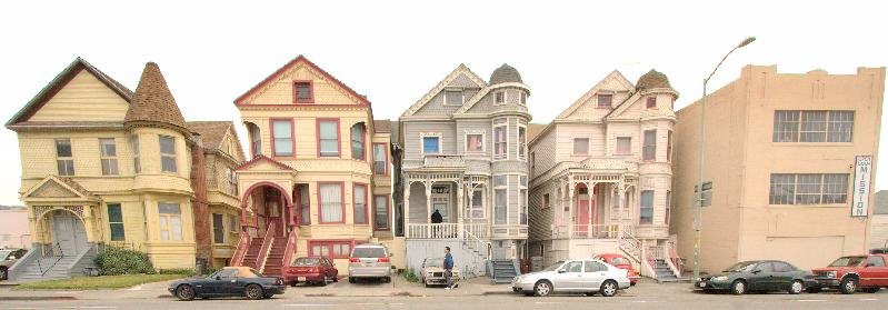Oak Street houses