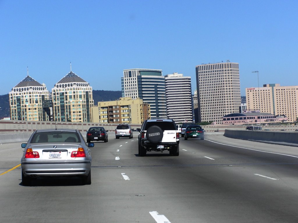 Down town Oakland in California.