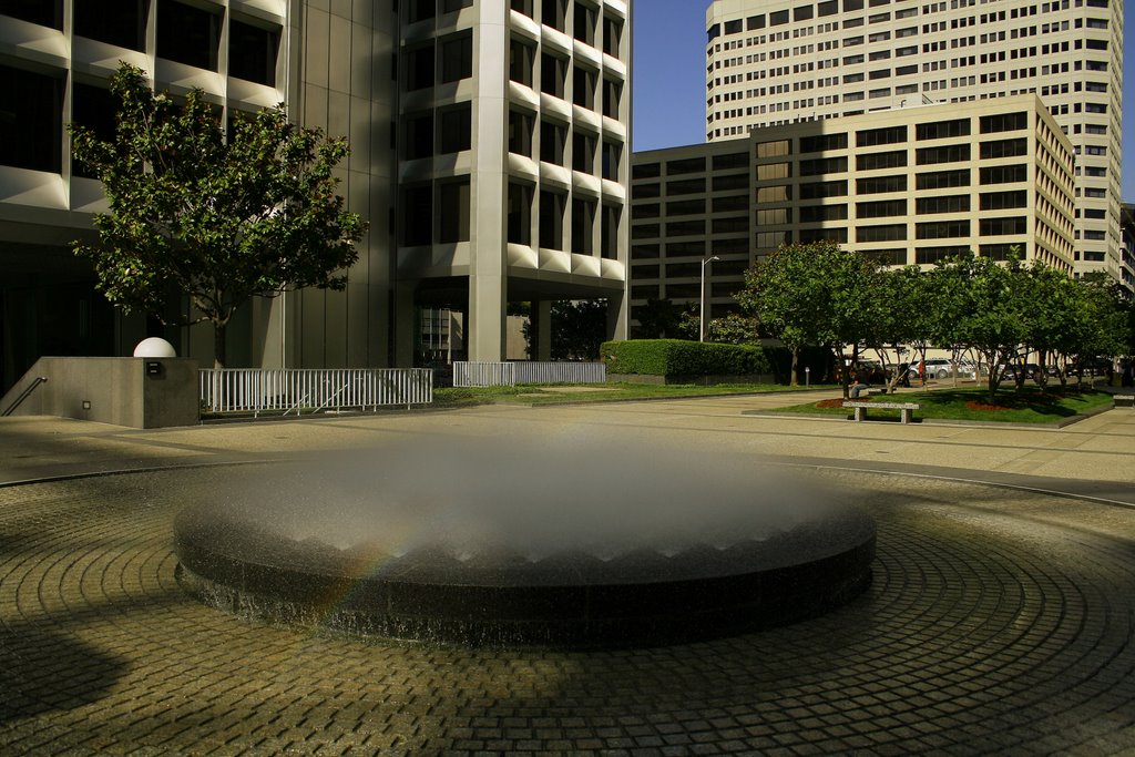 Fountain near the Cathedral of Christ the Light