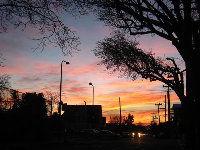 Virginia St. with San Pablo Ave., Berkeley