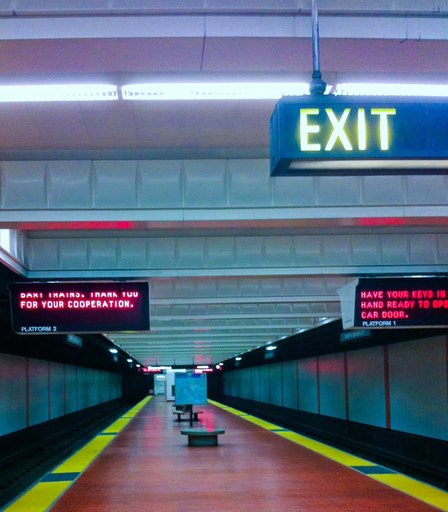 Berkley Bart Station, CA