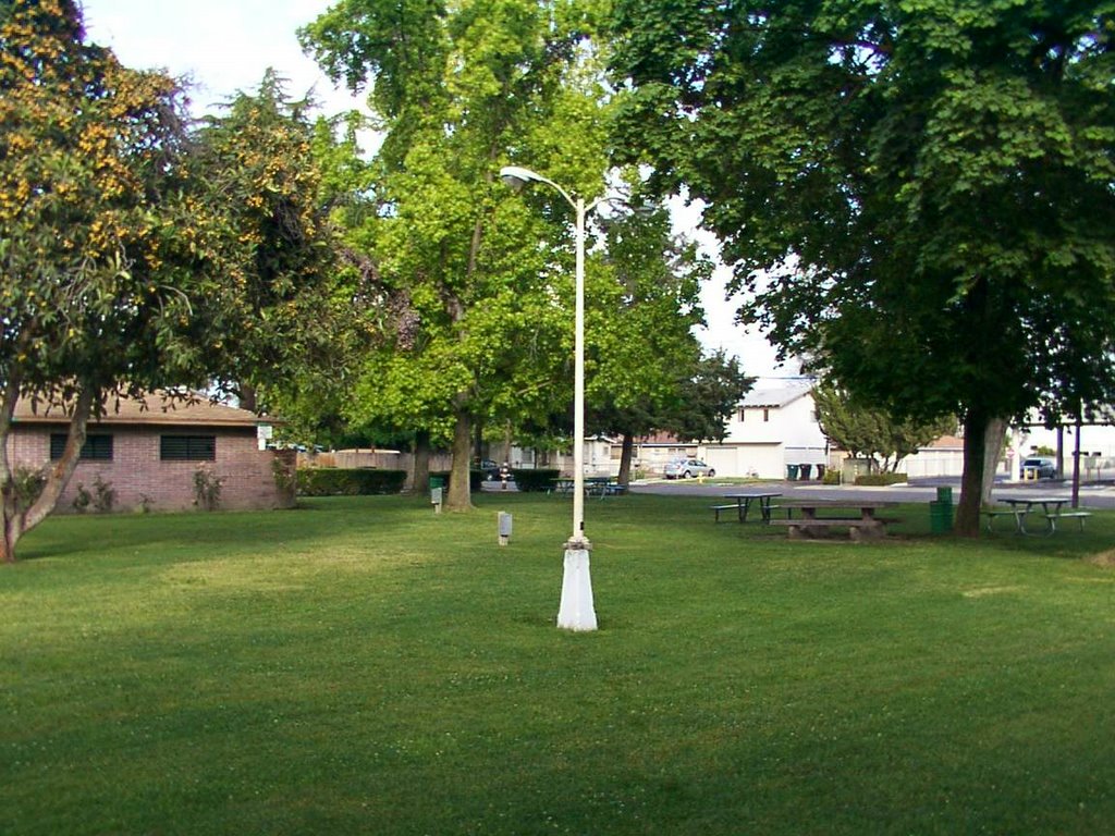 Reedley City Park, Reedley, Ca.  (View Easterly)
