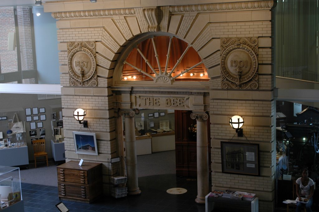 Sacramento, CA - Old Town Sacramento - Discovery Museum - Sacramento Bee Facade