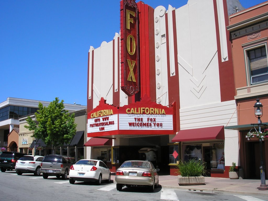 Fox movie theater, Salinas