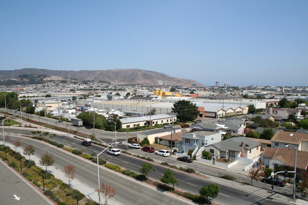 View from Tanforan Mall garage
