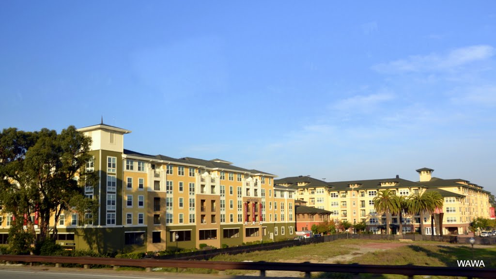 Village at the Crossing, El Camino Real, Commodore Dr.