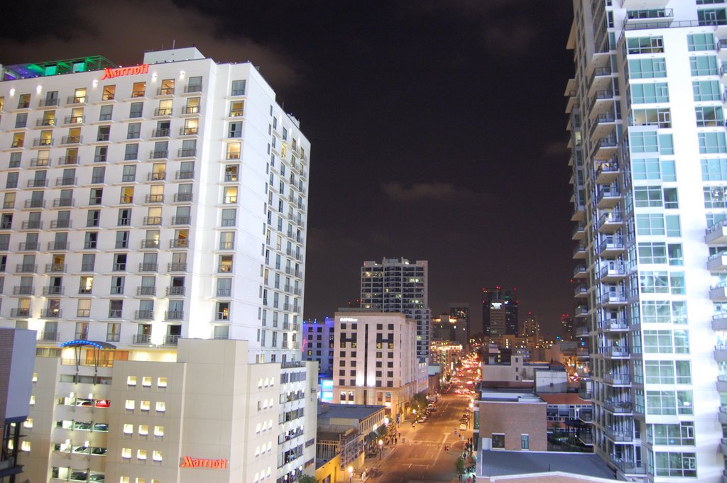 Downtown San Diego At Night - KMF