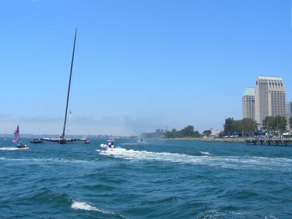 Americas Cup Challenger, Marina Park & Hyatt
