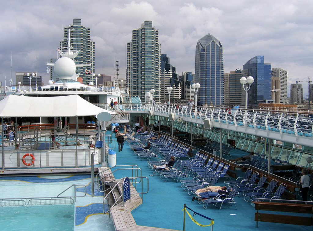 San Diego Skyline from the Monarch of the Seas