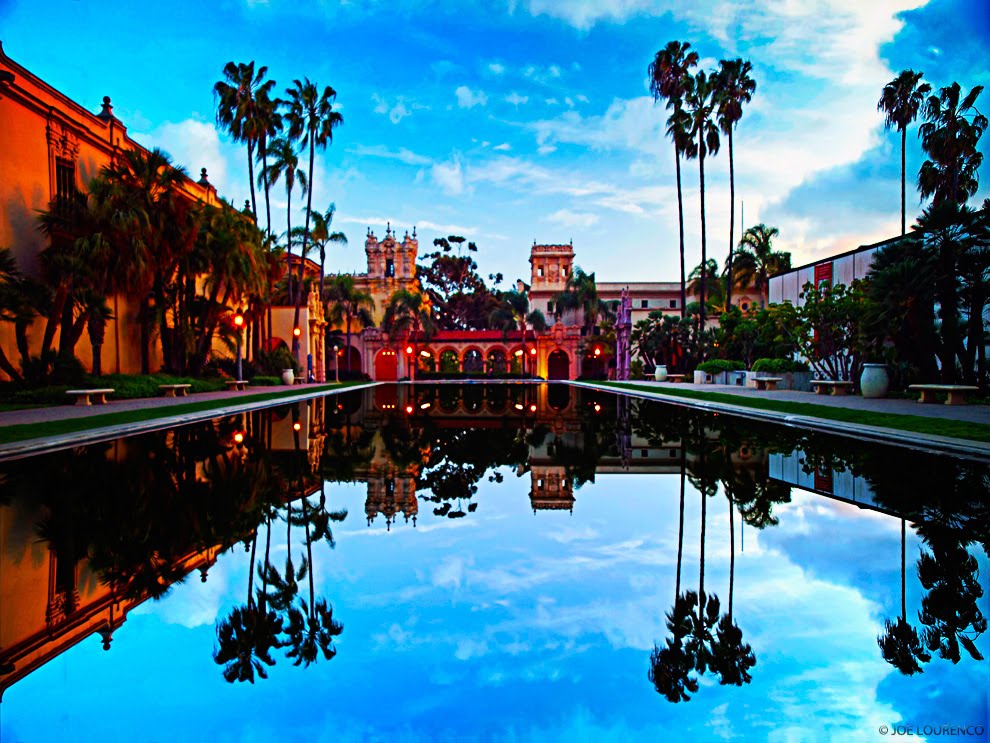 San Diego Balboa Park Sunset