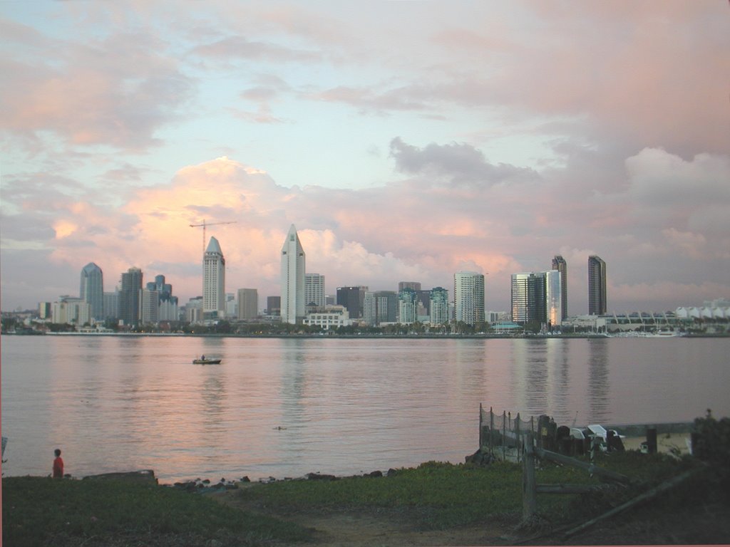San Diego Skyline from Coronado