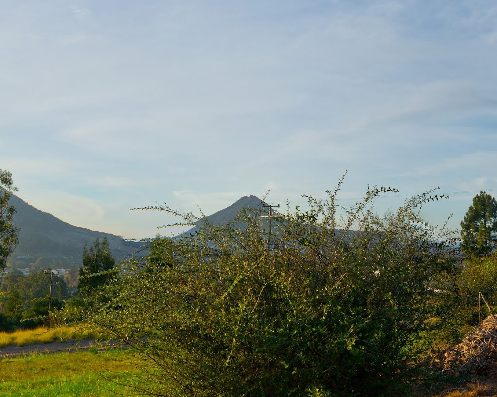 Looking towards San Luis Obispo - Bishop Peak Near Summit  - nwicon.com