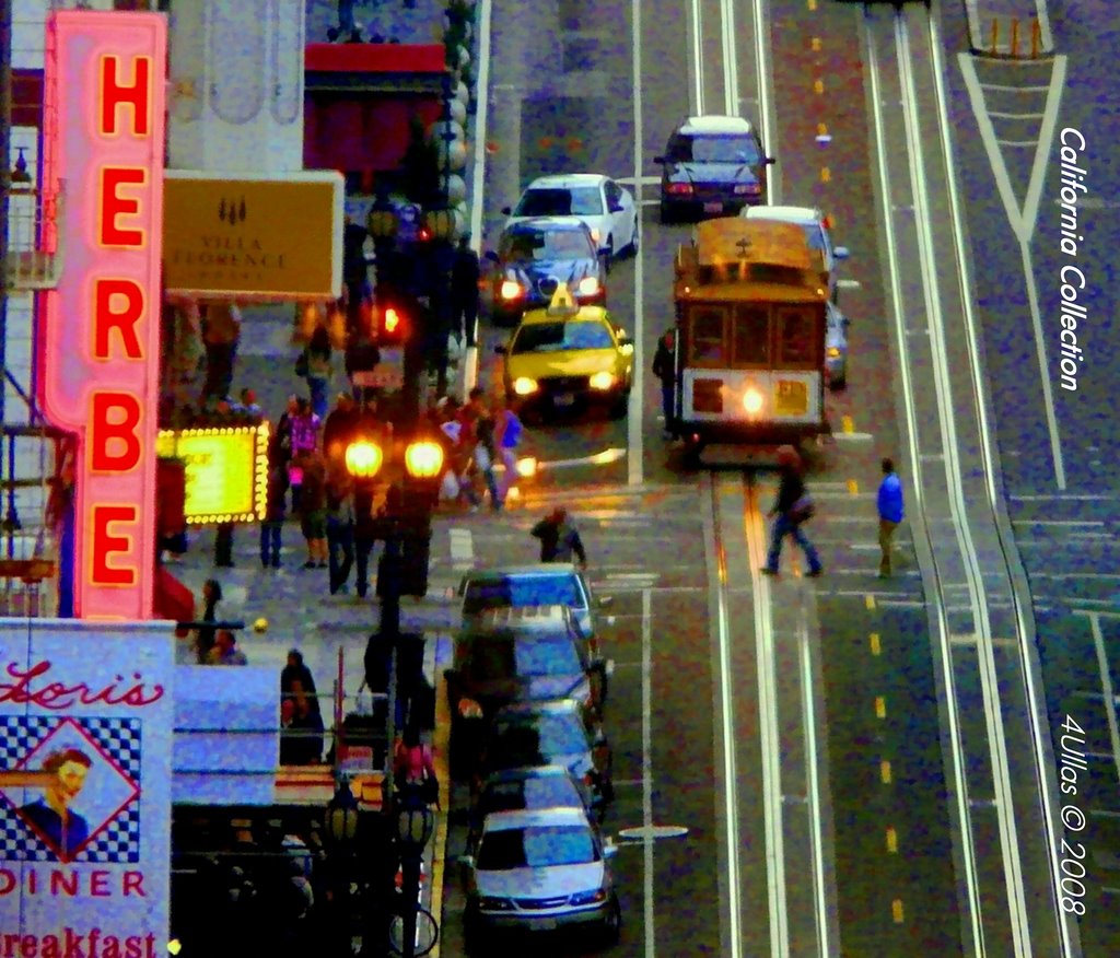 Powell St. from Nordstrom Department Stores at Market St.