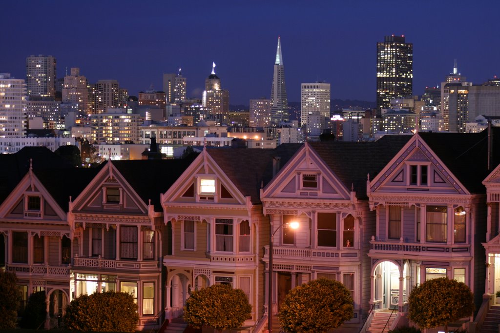 View from Alamo square