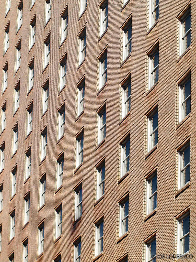 San Francisco Clift Hotel Windows