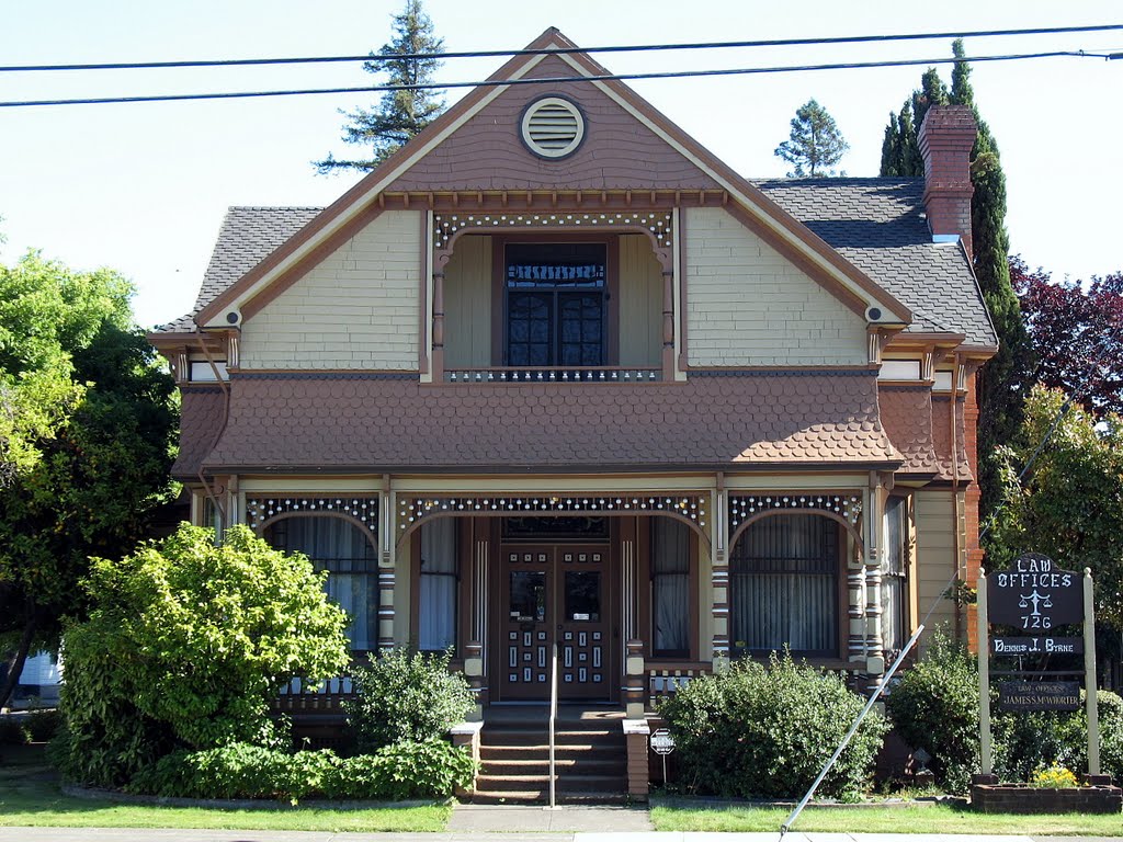 Cnopius House, 726 College Ave., Santa Rosa, CA