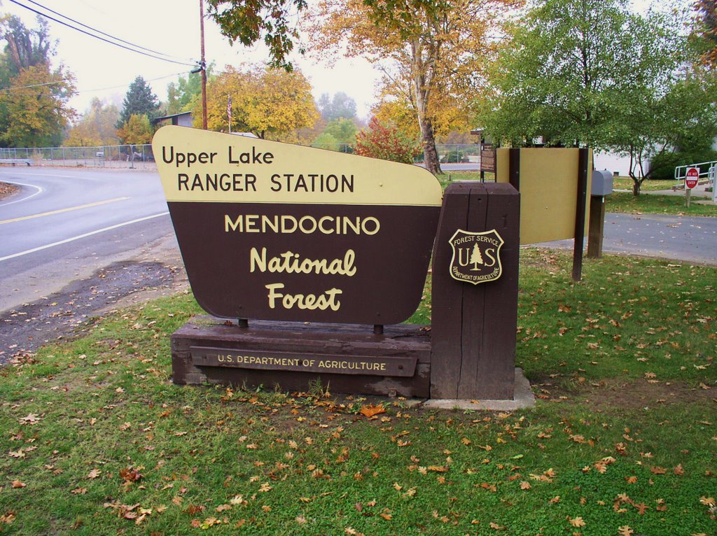 Upper Lake Ranger Station, Mendocino National Forest
