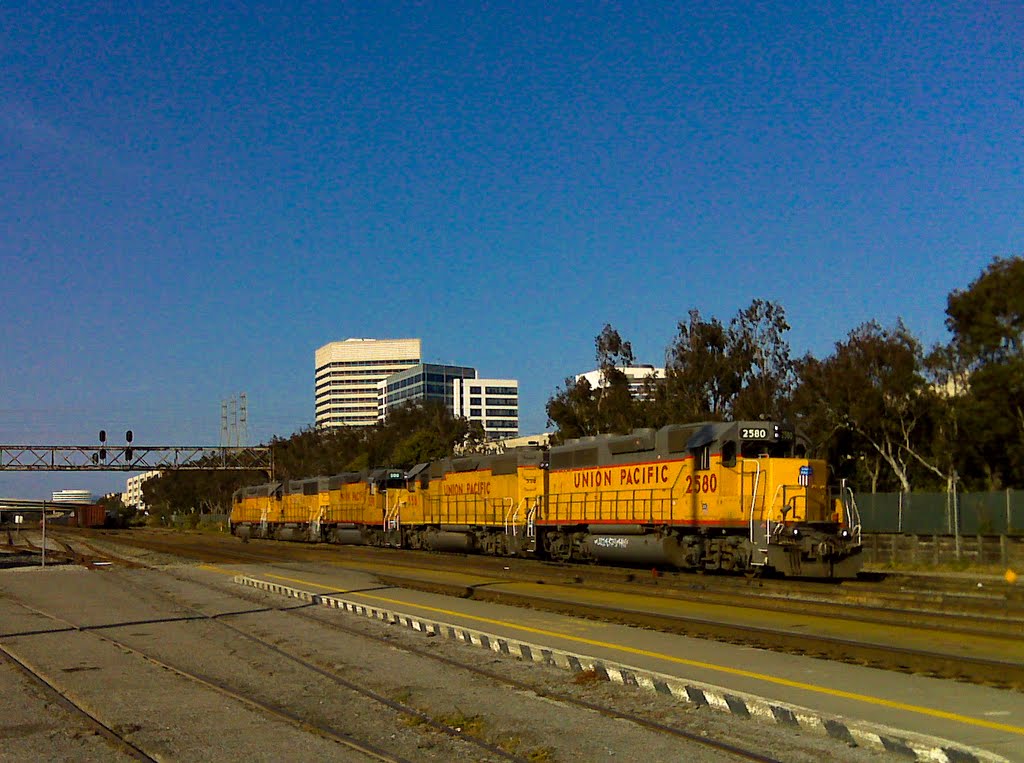 Union Pacific Locomotive at South San Francisco