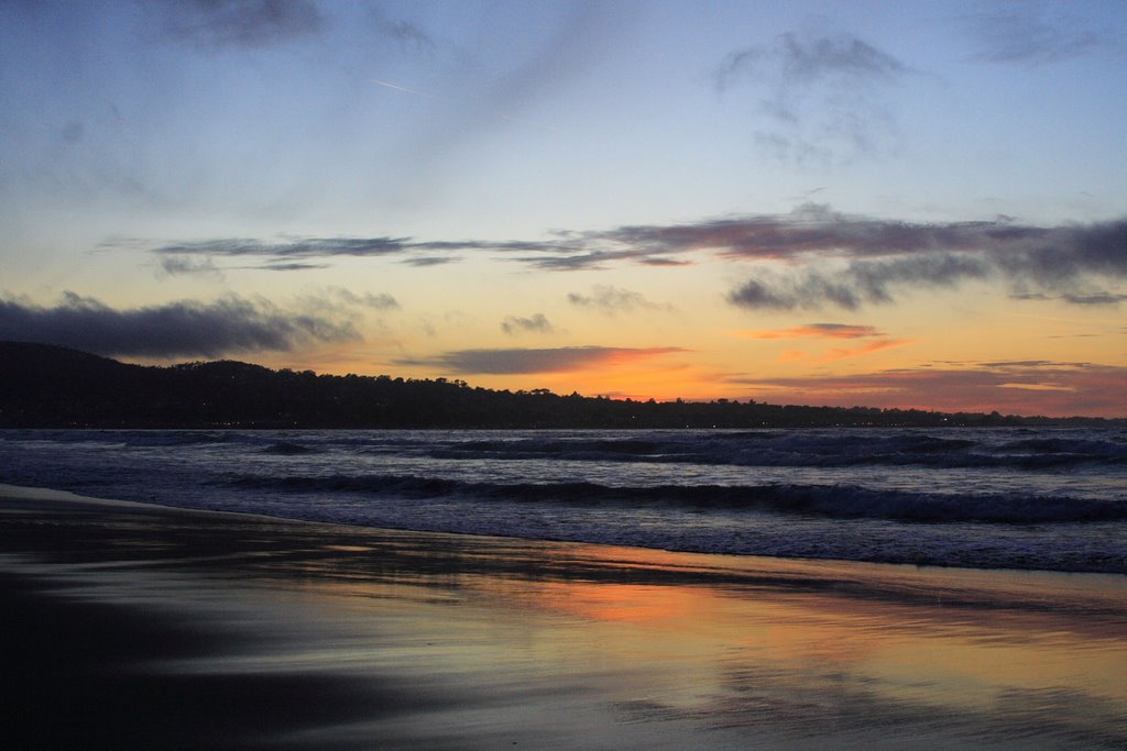 Sunset in Monterey