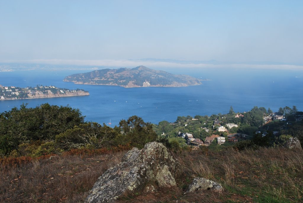 Angel Island From Marin Headland