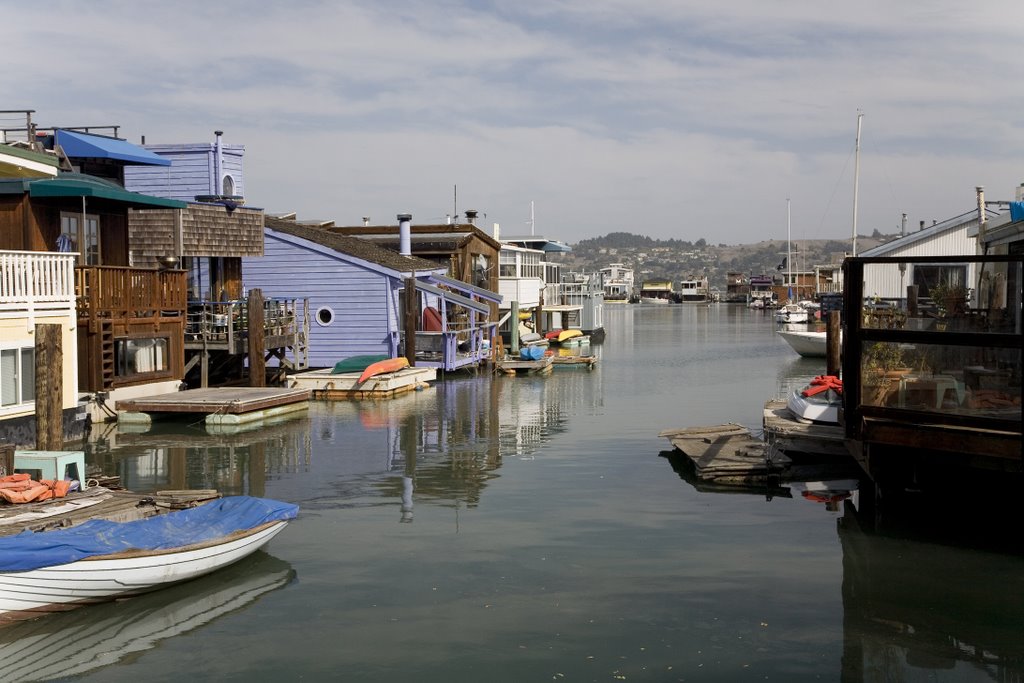 Houseboat Community Sausalito