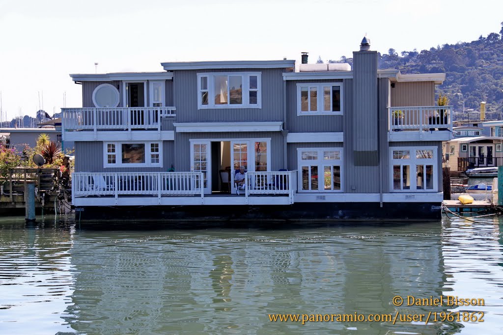Sausalito, HouseBoat, near San Francisco (U.S.A.)
