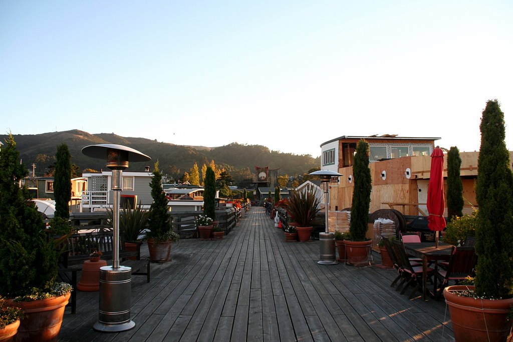 Sausalito; end of South Forty Pier