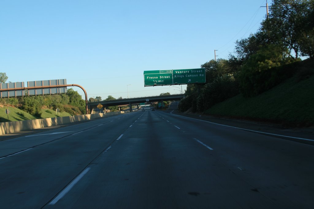 99 Frwy in Fresno Ca - Ventura Street