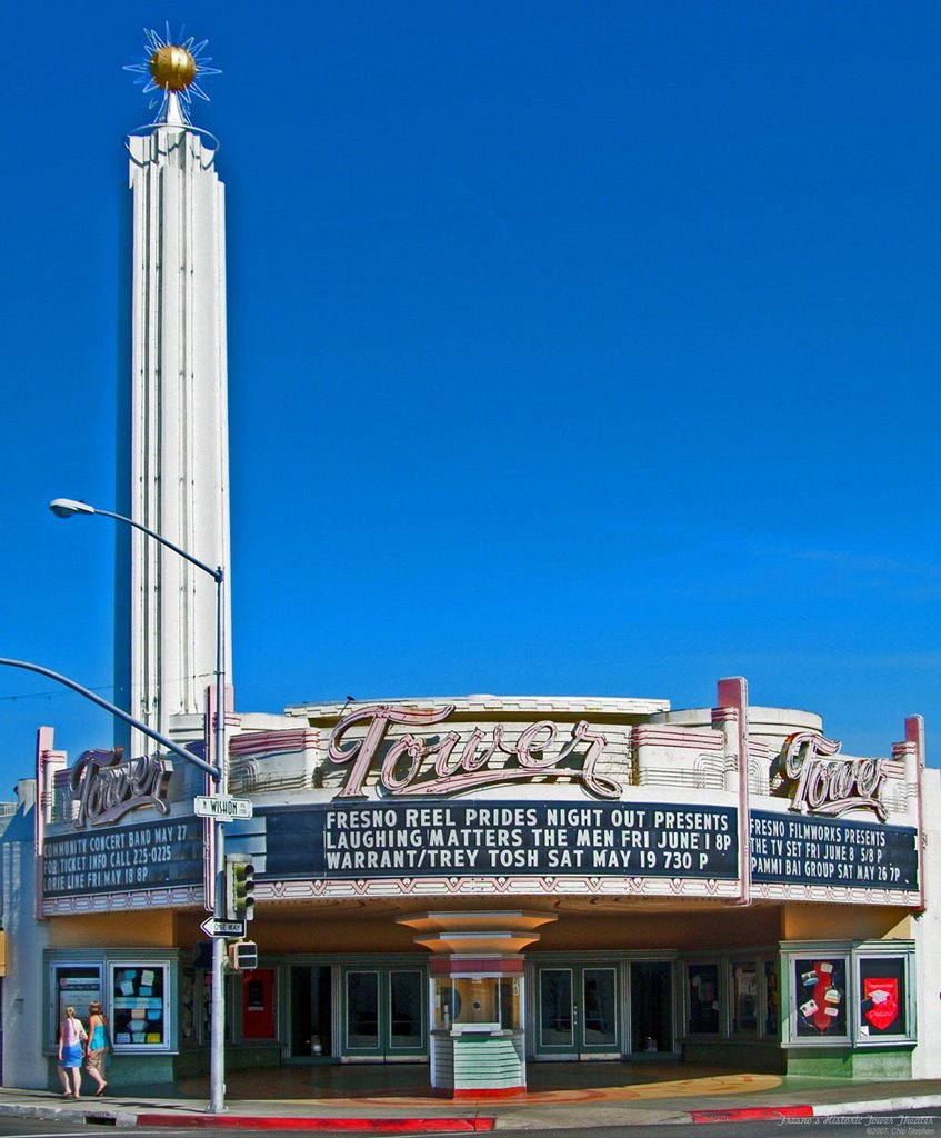 Fresnos Historic Tower Theater