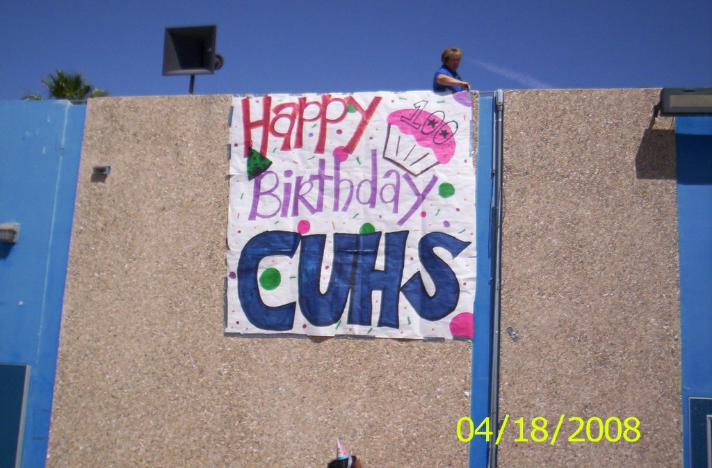 100 YEARS FOR CENTRAL HIGH, GO SPARTANS.