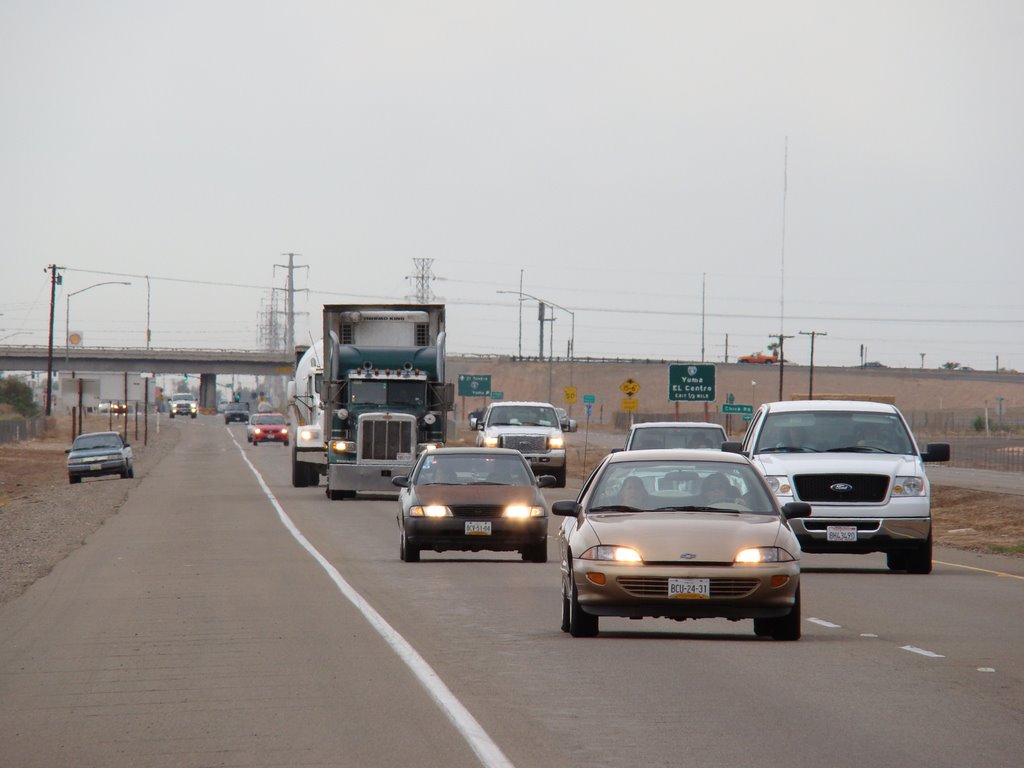 On Highway 111 - Near Calexico, ca and El Centro, ca