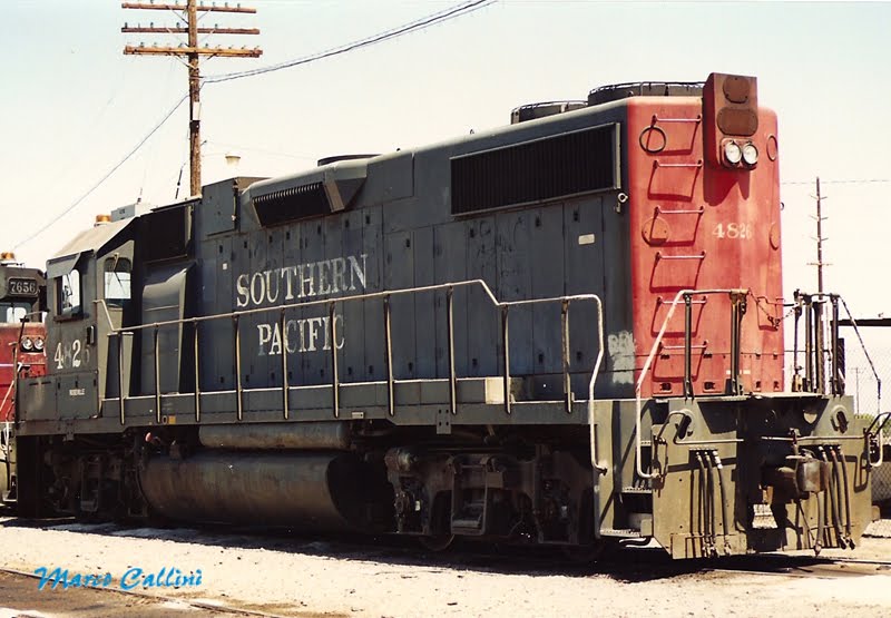 Locomotore della Southern Pacific a El Centro