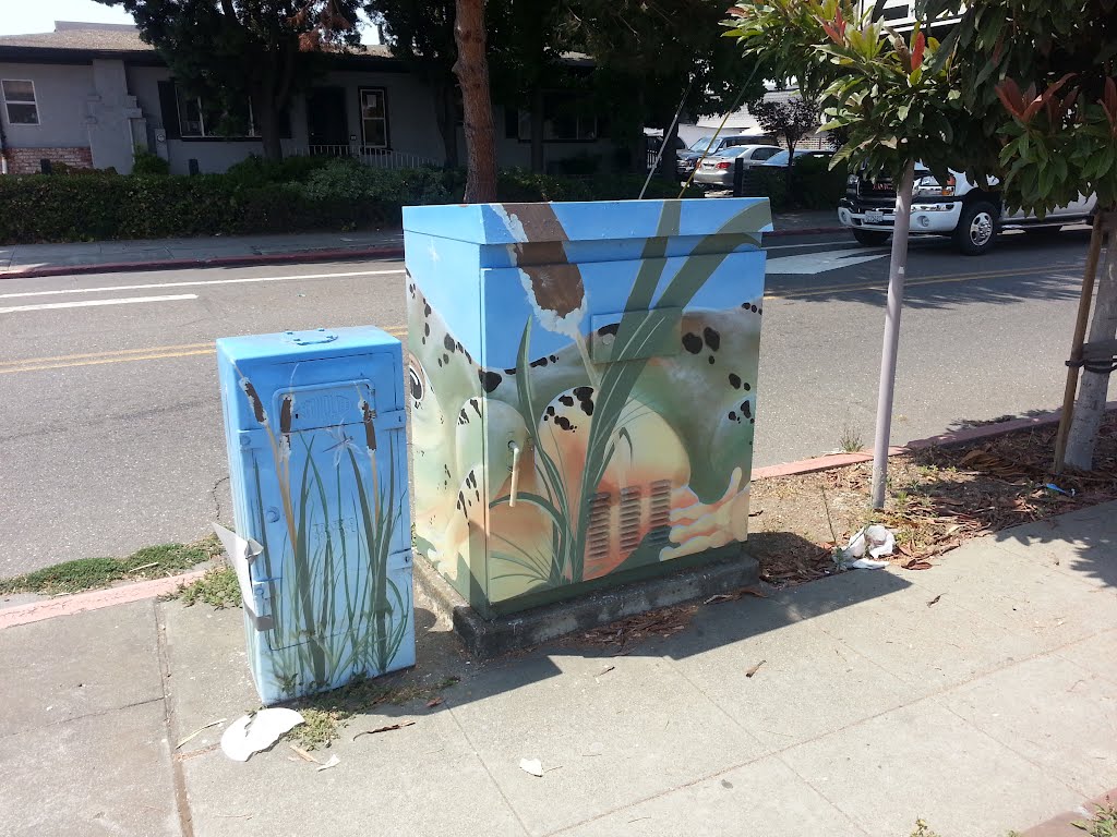 Utility Box Art of Hayward