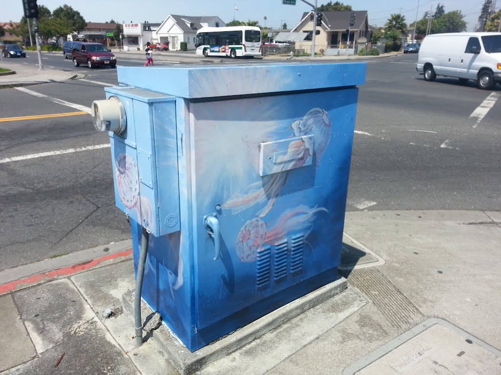 Utility Box Art of Hayward