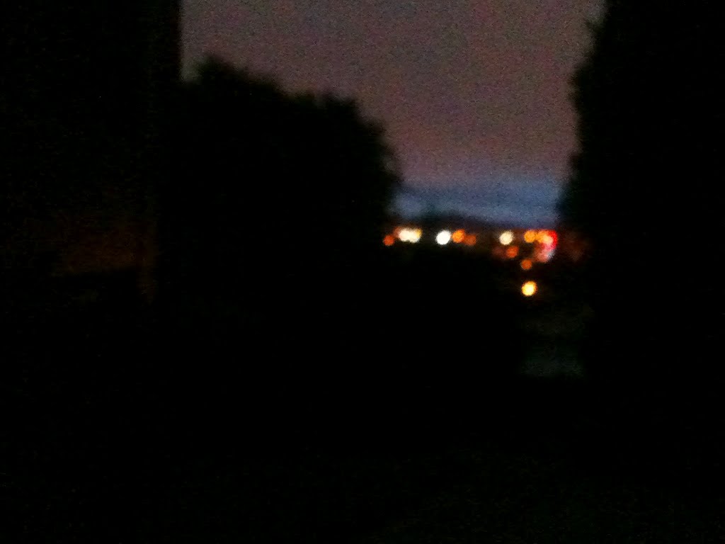 The East Bay with the Lights of the Night