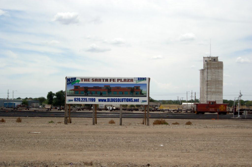 2011, Dodge City, KS, USA - Wyatt Earp Blvd - Santa Fe Plaza