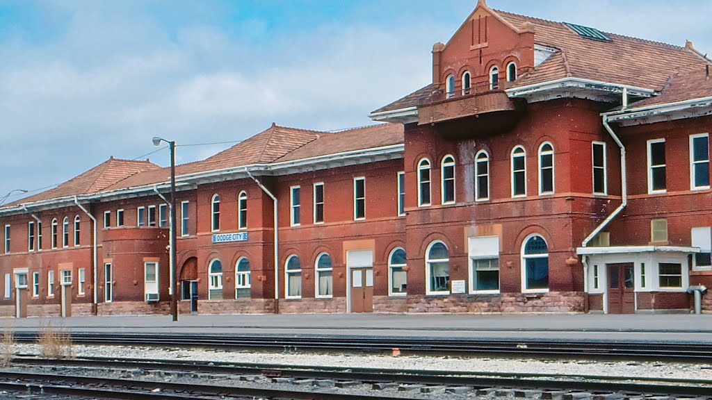 Dodge City, KS Railroad Station in 1992