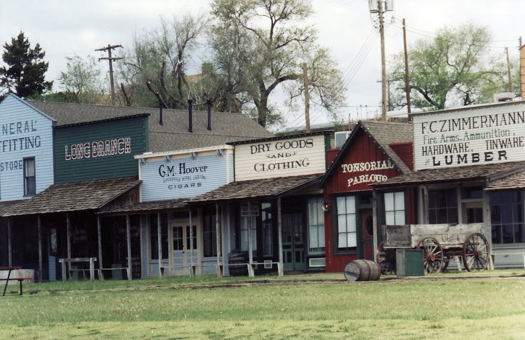 Historic Front Street in Dodge City, Kansas