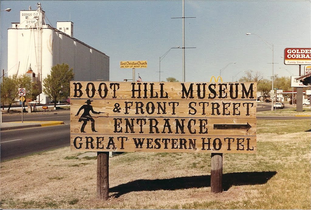 Boot Hill Sign In Dodge City