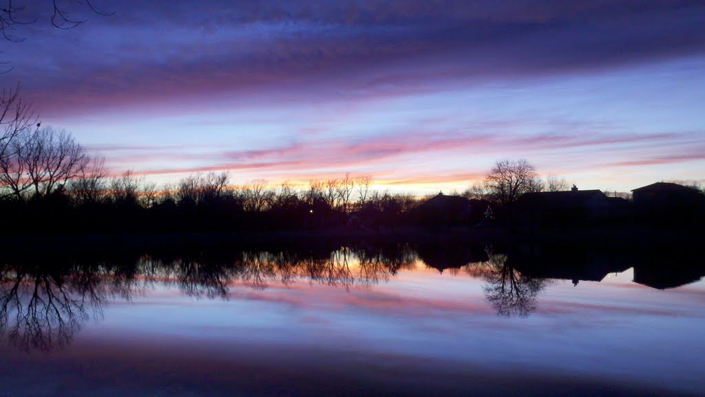 Sunset Reflection, 2011-12-30