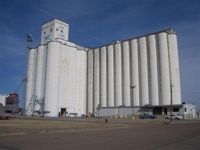 grain elevator,Colby,KS