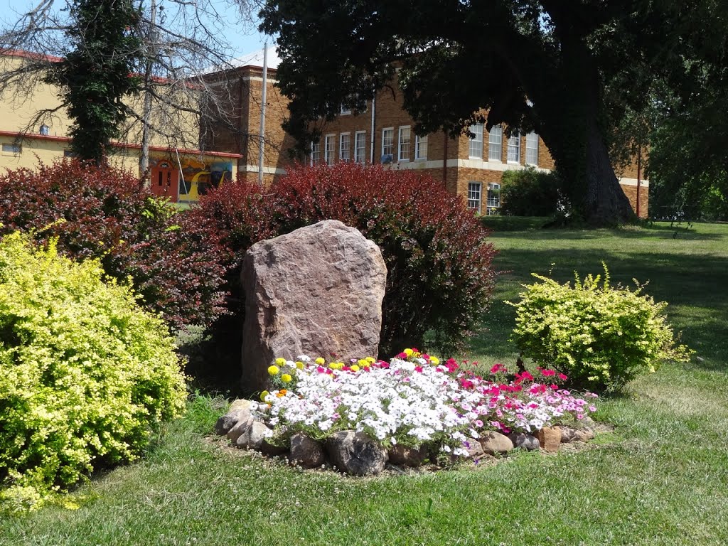Garden arrangement in Lecompton, Kansas