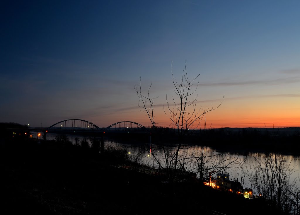 Centennial Bridge @sunrise