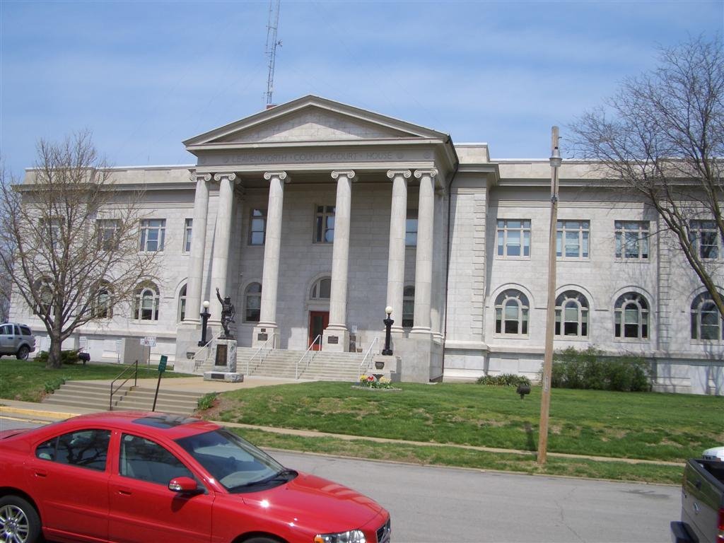 Leavenworth County courthouse, Leavenworth, KS