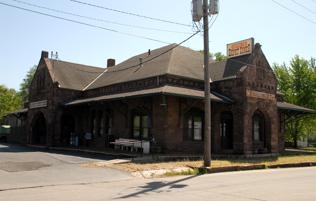 Leavonworth Train Station (Santa Fe Depot Diner)