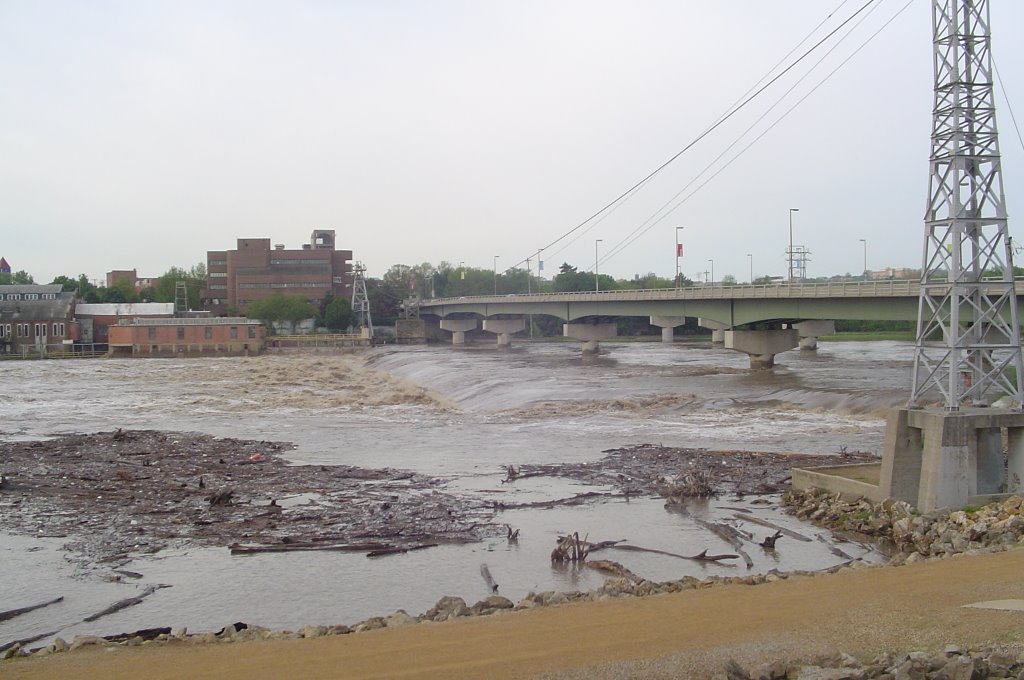 Bowersock Dam on the Kansas River.