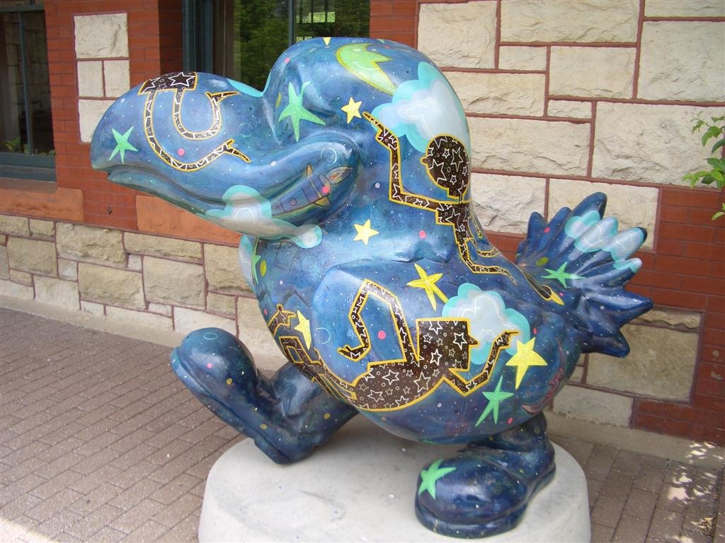 from Jayhawks on Parade, Visitors Center, Lawrence, KS