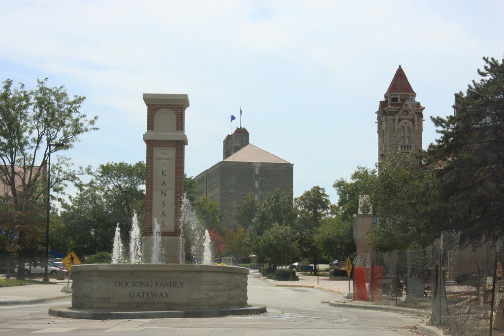 North Entrance to Kansas University Campus