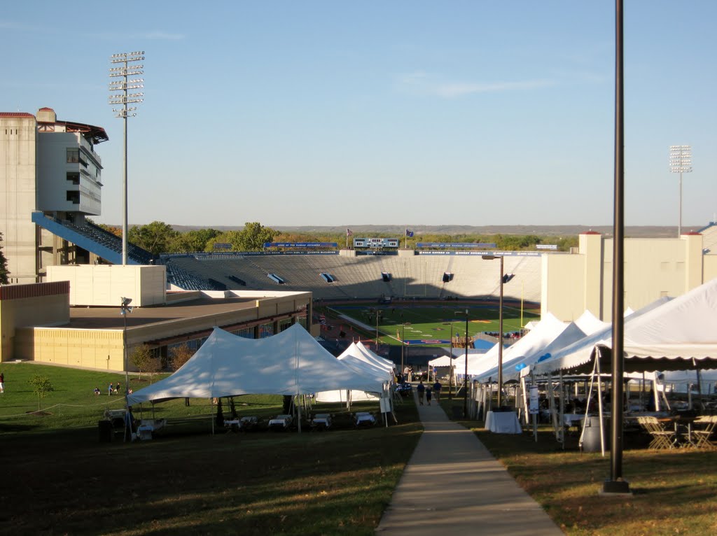 KU Memorial Stadium - KU Jayhawks v. Oklahoma Sooners Pre-Game Events, October 15, 2011
